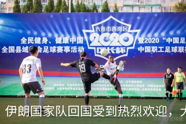 伊朗国家队回国受到热烈欢迎，大批球迷接机